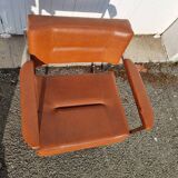 Skaï armchair from 1960, Baughman