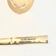 12 dessert spoons, Hollywood Regency - circa 1970