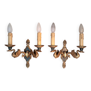 Paire d'appliques en - lucien