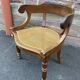 Ancien fauteuil siège de bureau des années 1930