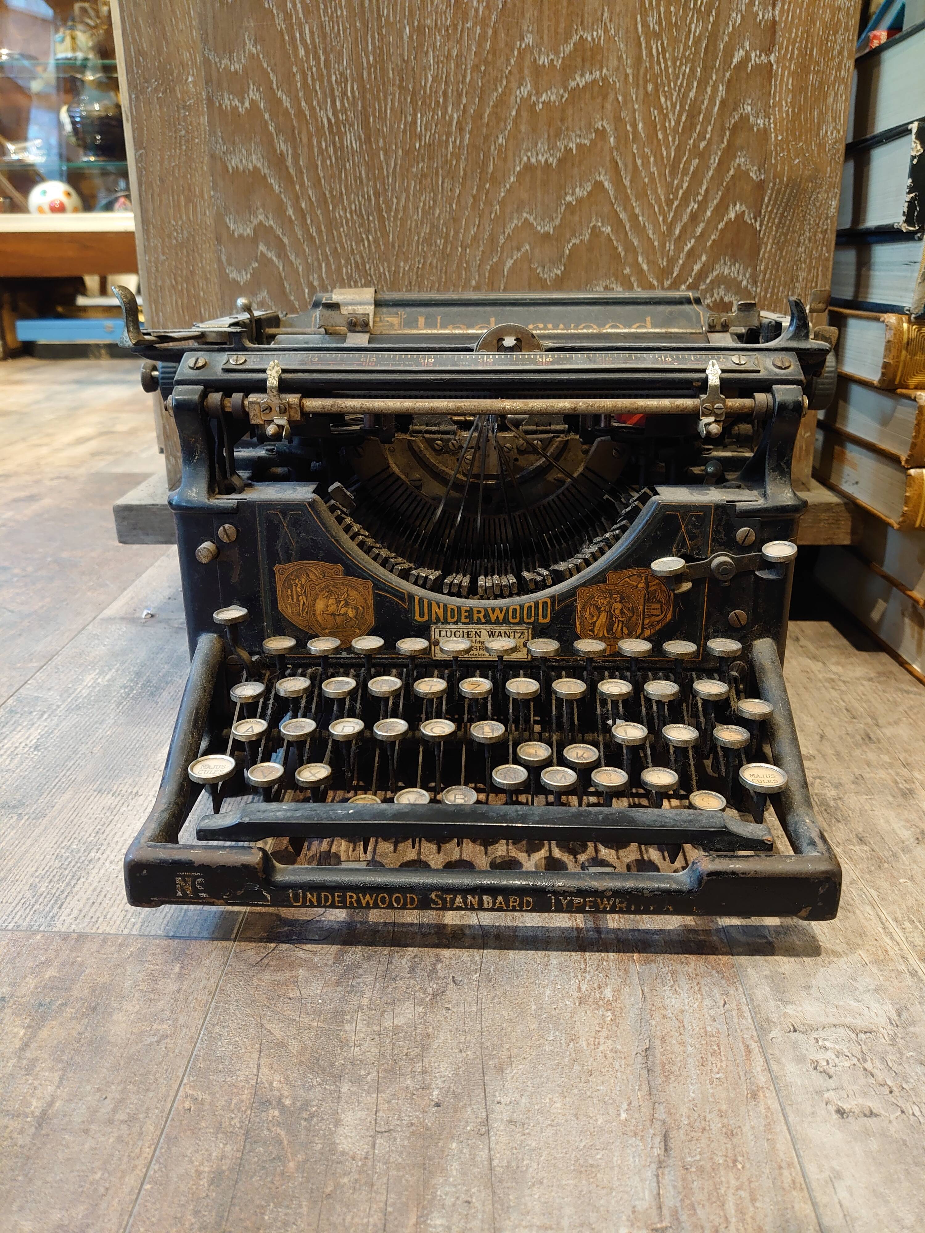 Underwood typewriter