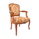 Louis XV style convertible armchair