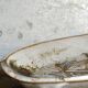 60s ceramic potter oval dish