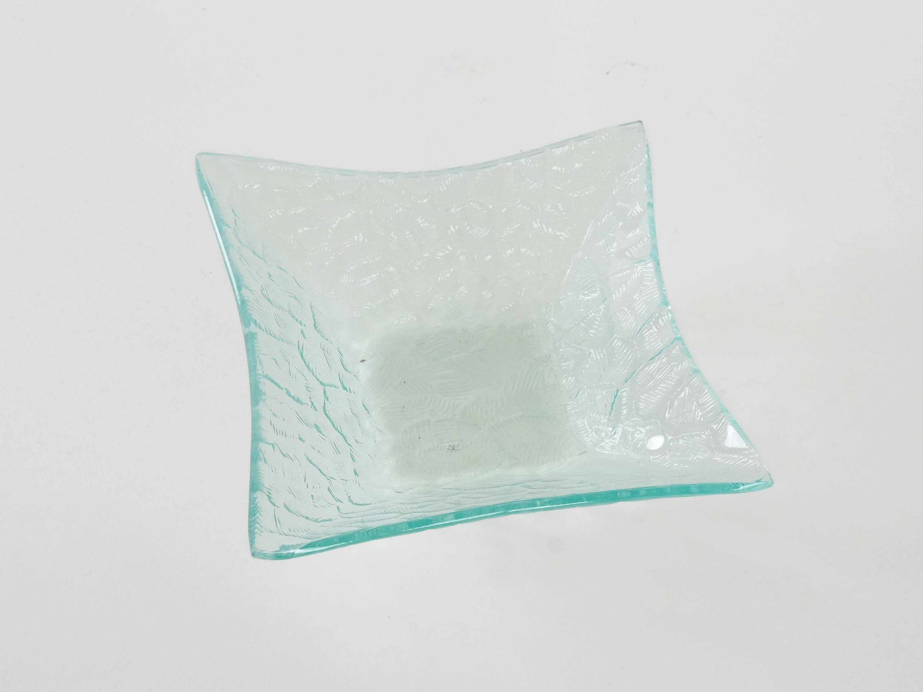 Glass bowl, Danish design, 1970s, manufactured in Denmark