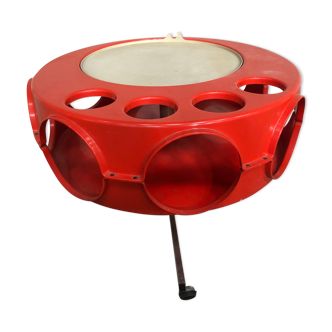 Orange rotobar coffee table design 60/70