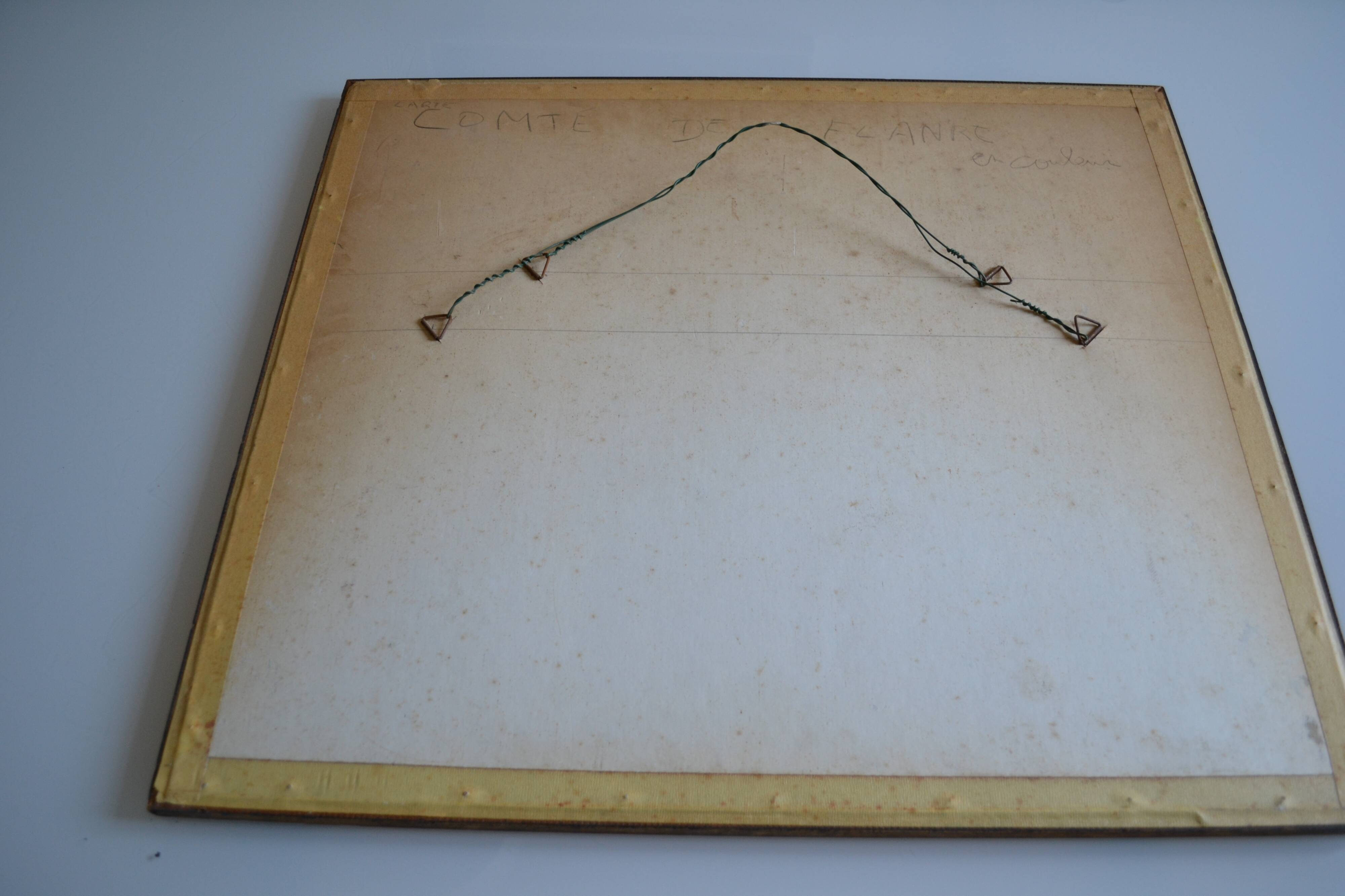 Map of the County of Flanders Belgium by Peter Schenck (1660 1718)