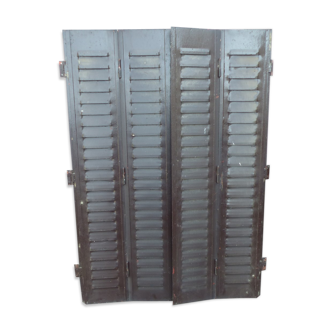 Volets persiennes en métal dim L 100 cm x H 143 cm