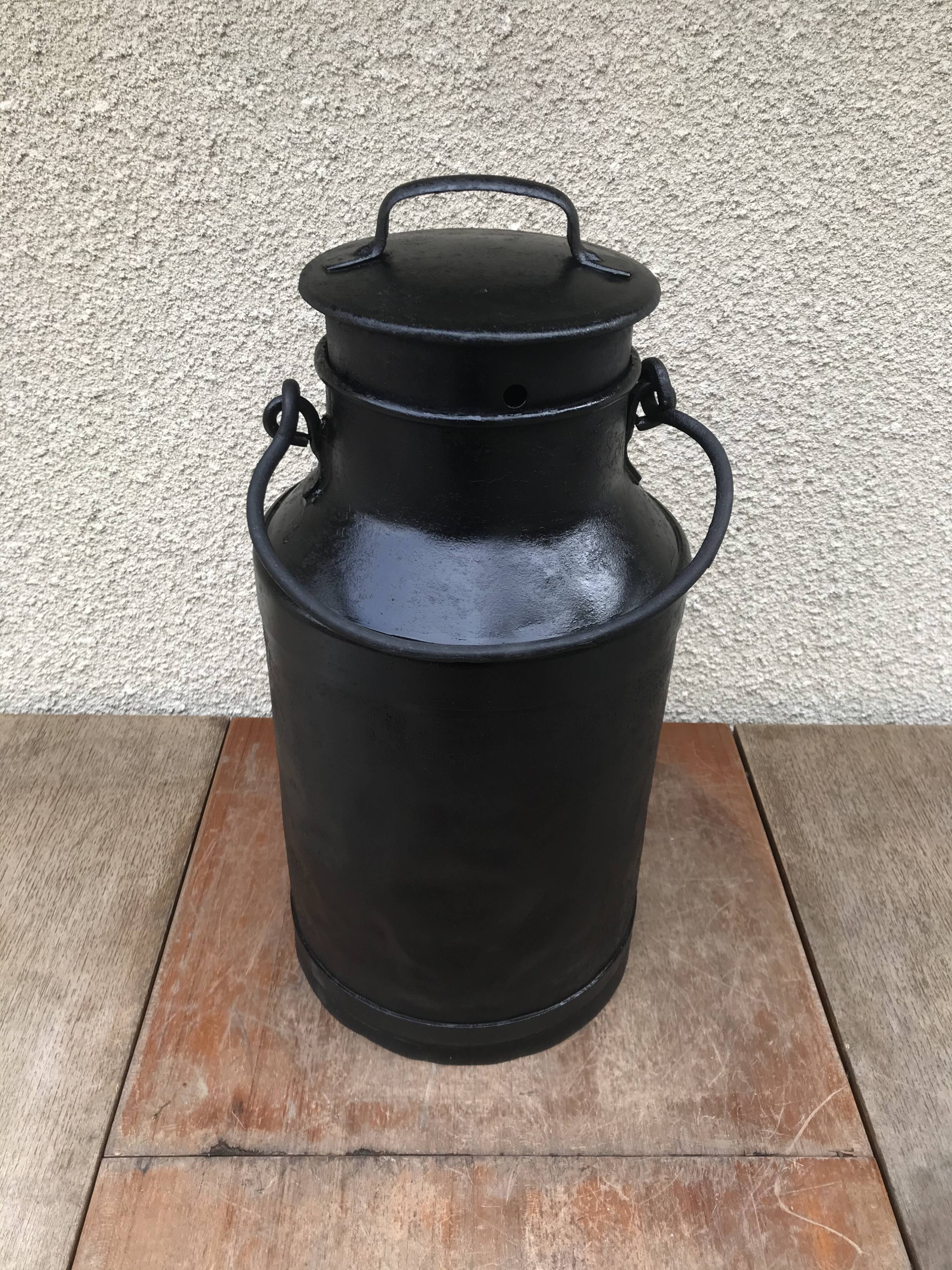 Old milk pot