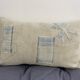 Handmade cushion in vintage fabric, Kilim style - Double-sided