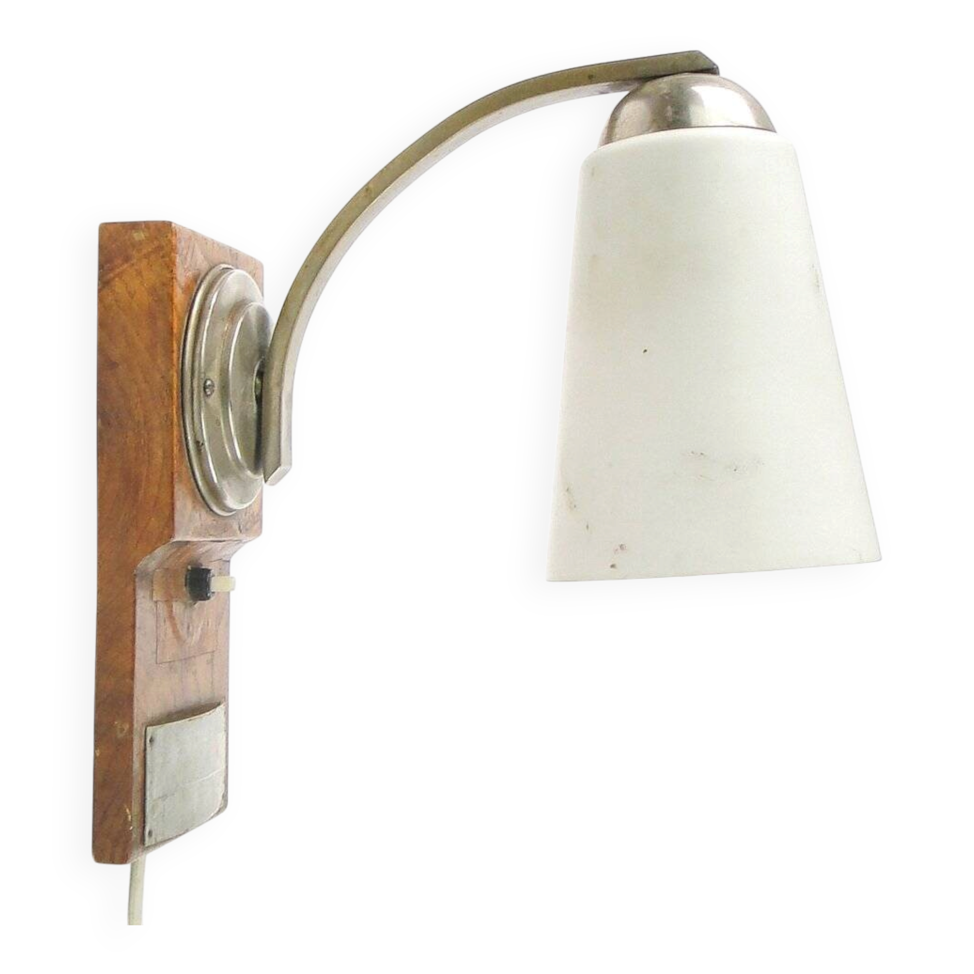 Art Deco wall lamp, former Czechoslovakia, 1950s