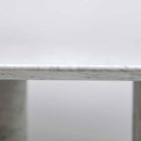 Mario Bellini Italian Carrara Marble Oval Dining Table for Cassina, 70s