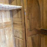 19th walnut wardrobe