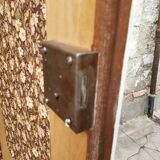 Armoire parisienne patine ancienne "lys"
