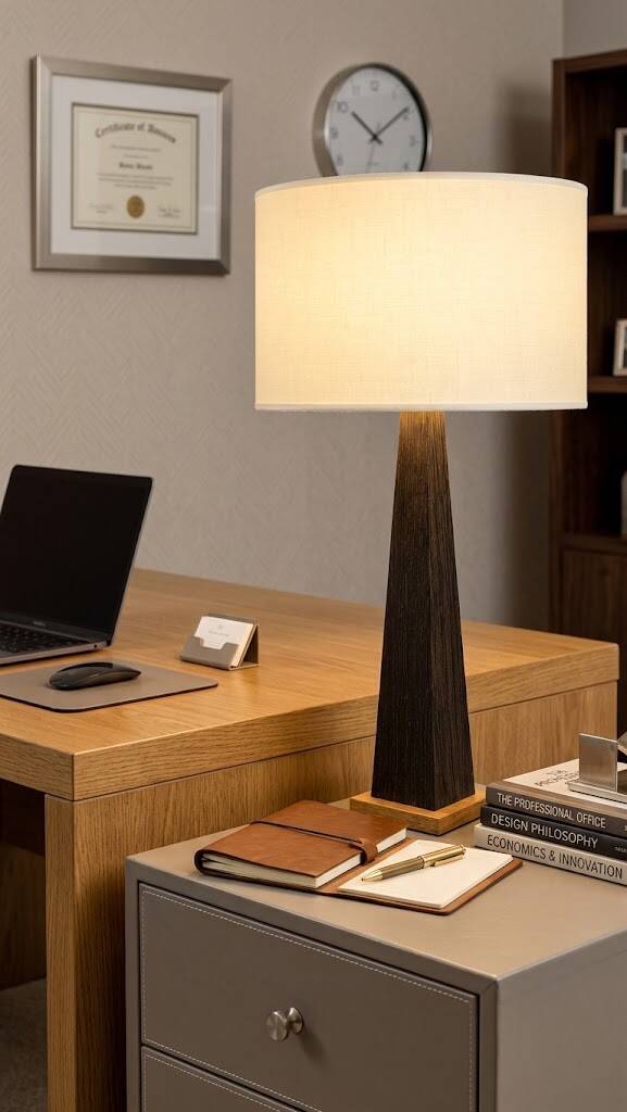 Lampe Phare Wengé