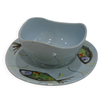 Plat saucière en céramique