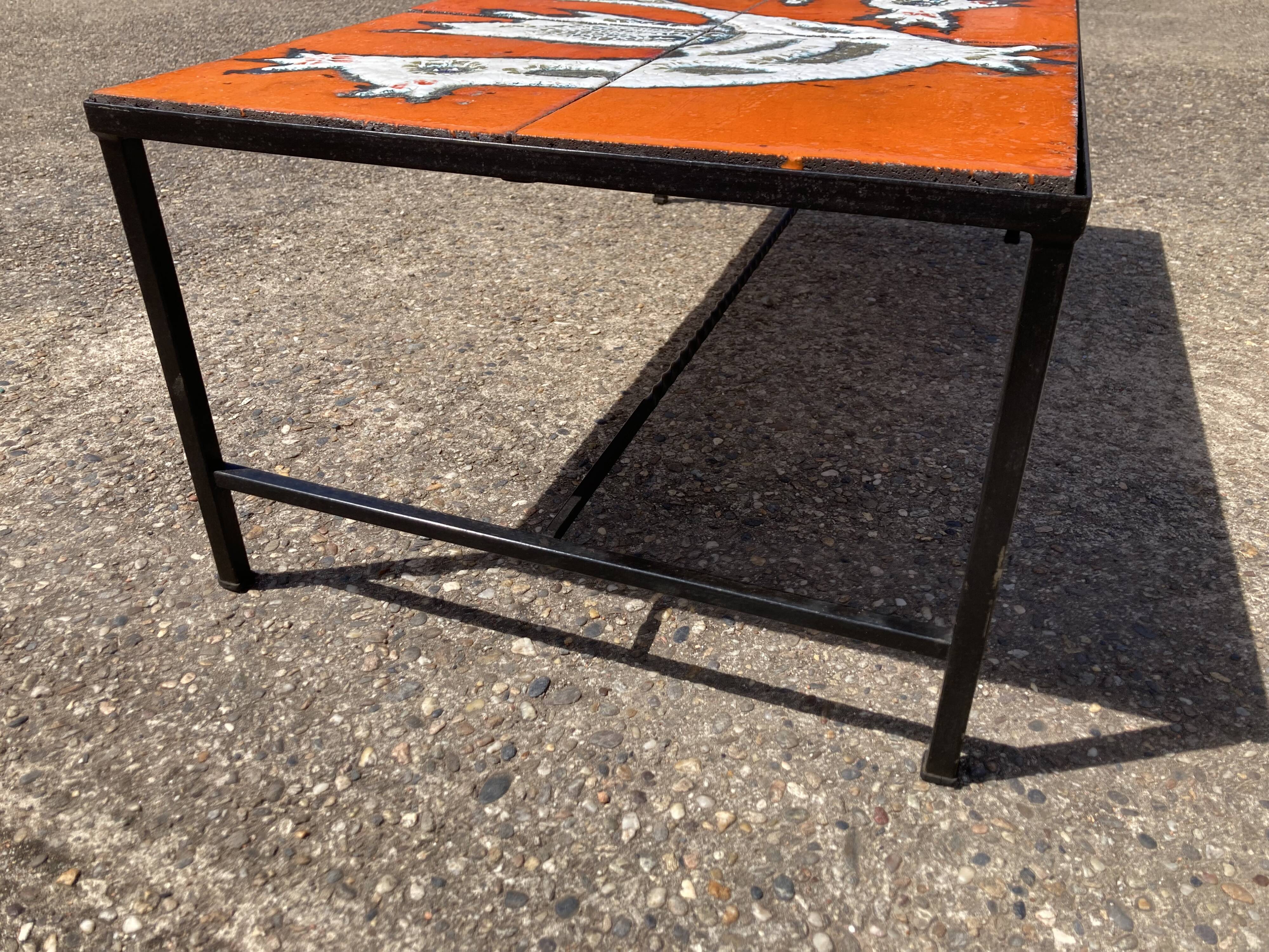 Ceramic coffee table