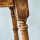 Pair of antique high stools in solid wood