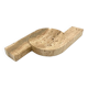 Brutalist travertine ashtray, Cerri Nestore, Italy, 1970s