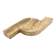 Brutalist travertine ashtray, Cerri Nestore, Italy, 1970s