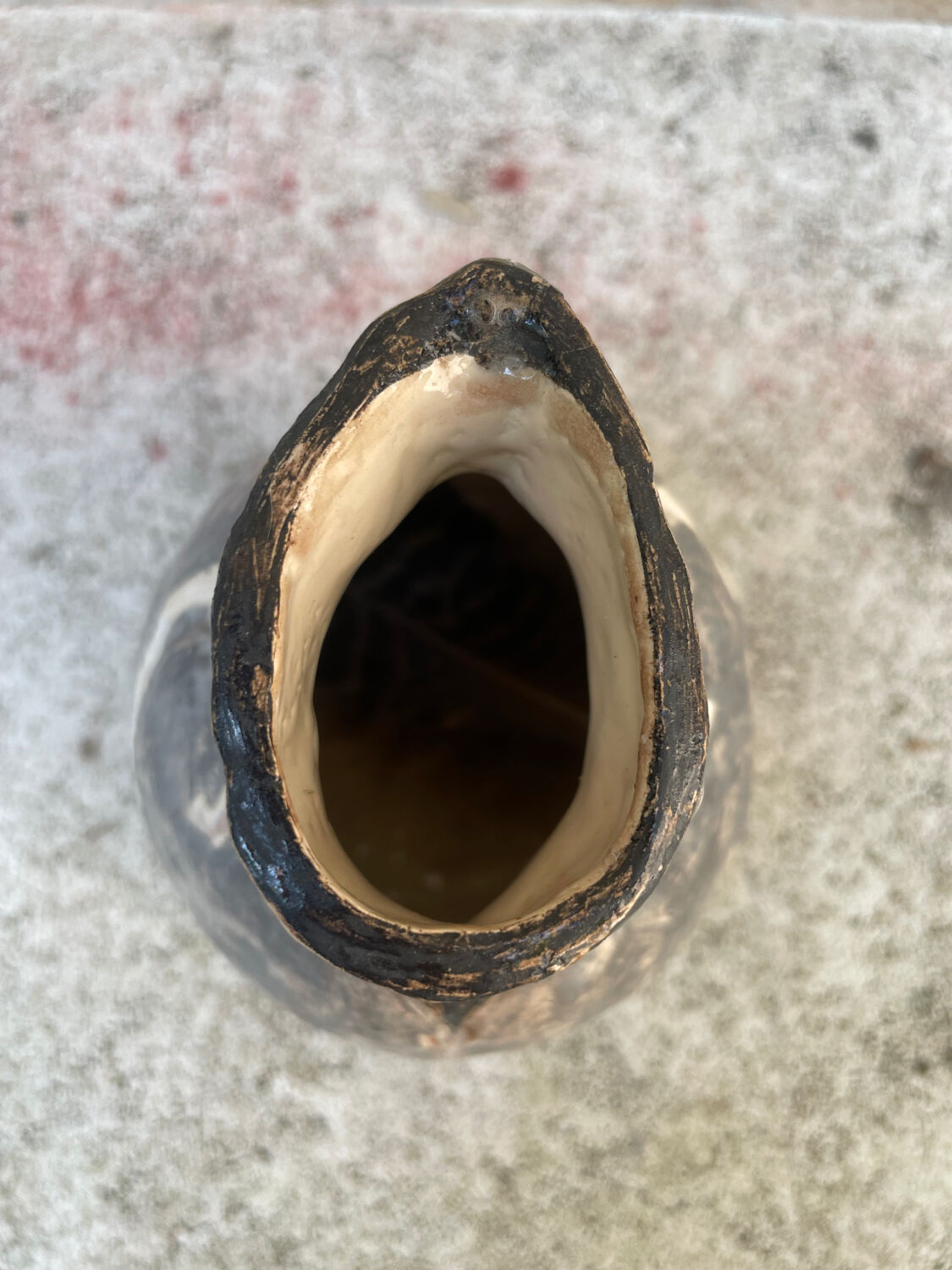 Ceramic vase penguin twentieth