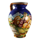 Ancient amphora in majolica, Taccini manufacture, Italy, 20th century.