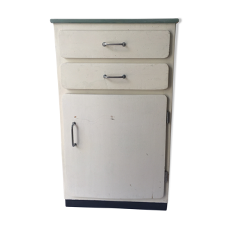 Vintage wooden storage cabinet