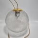 Frosted glass pendant light
