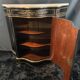Boulle Napoleon III violin-shaped sideboard at waist height