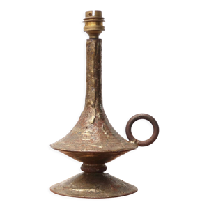 Lampe en métal de Max Bré années