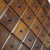 Netherlands 1920s oak hair wardrobe