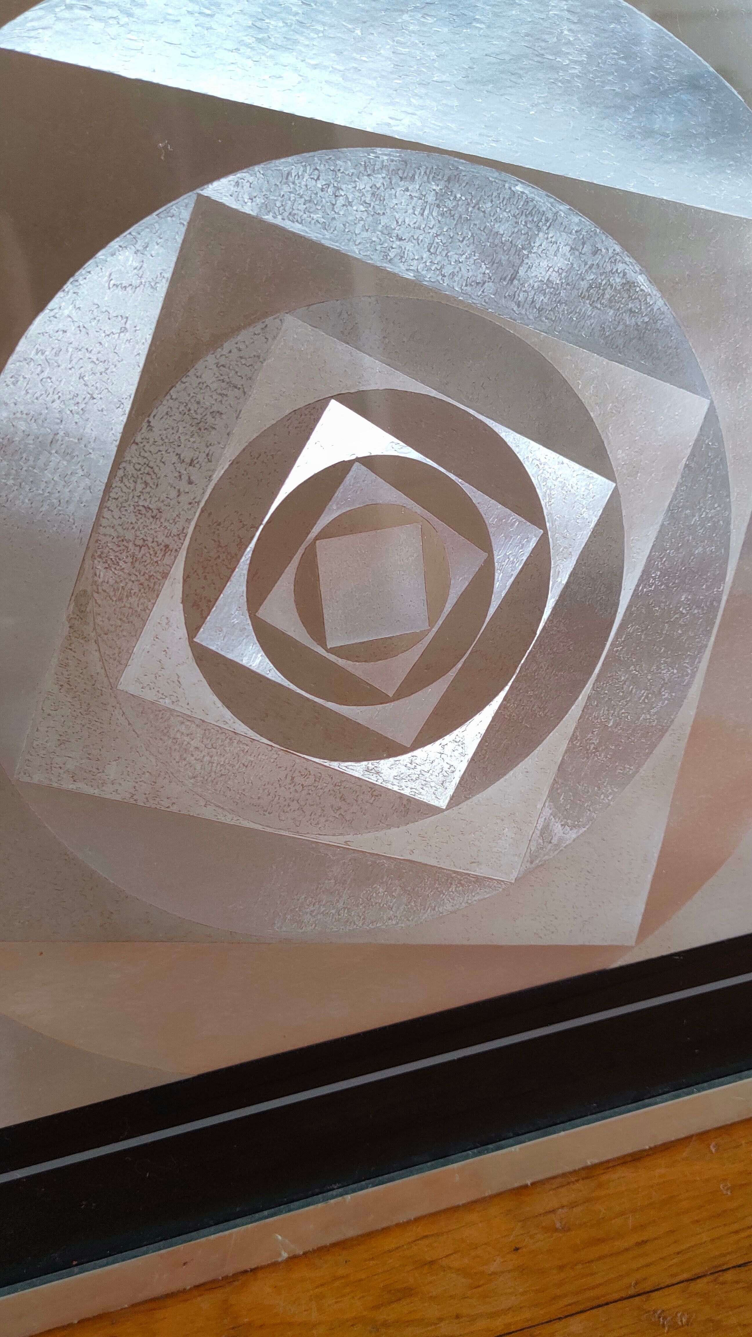 Two kinetic posters design 70s