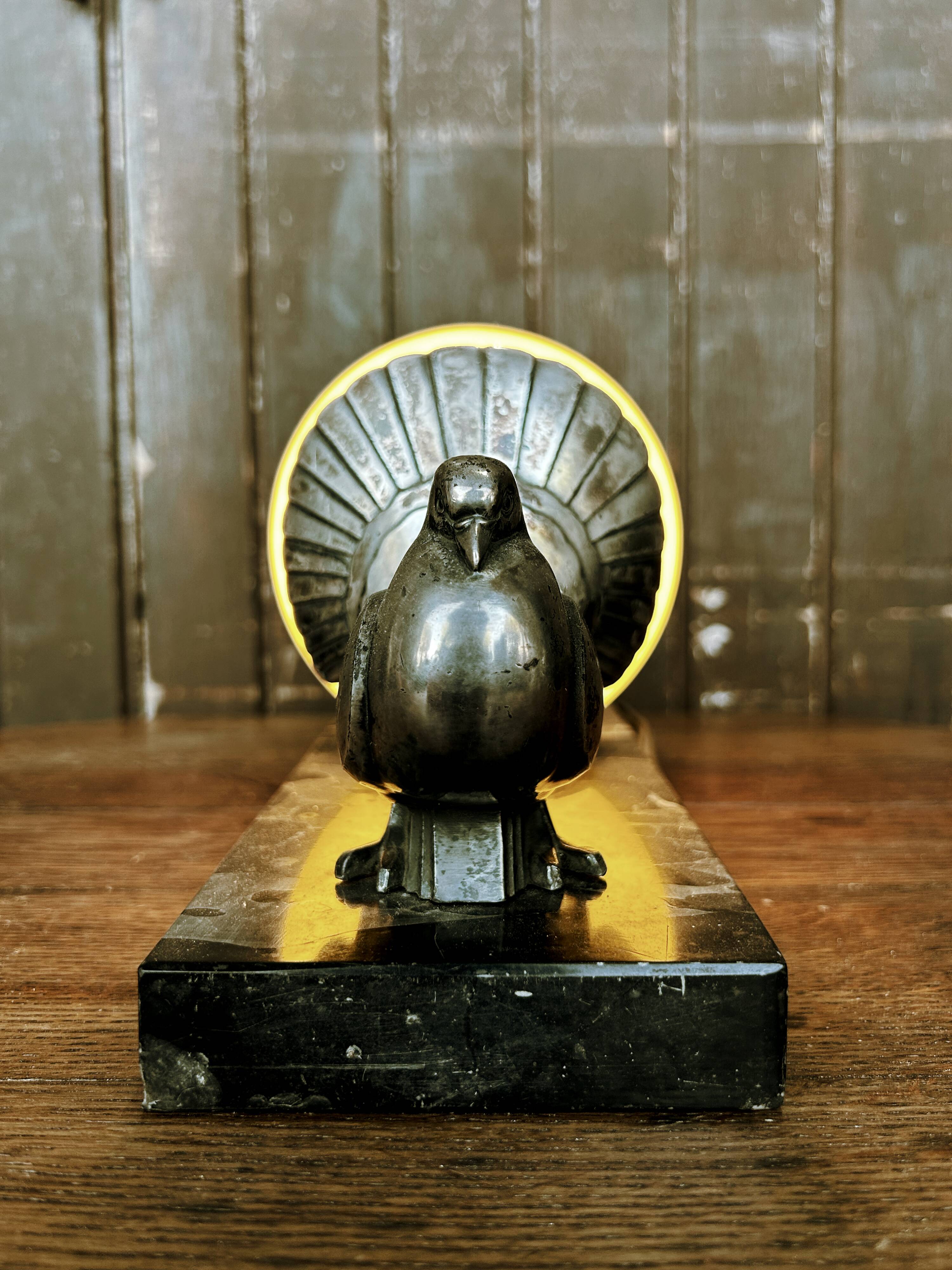 Vintage Art Deco lamp signed Perrina.