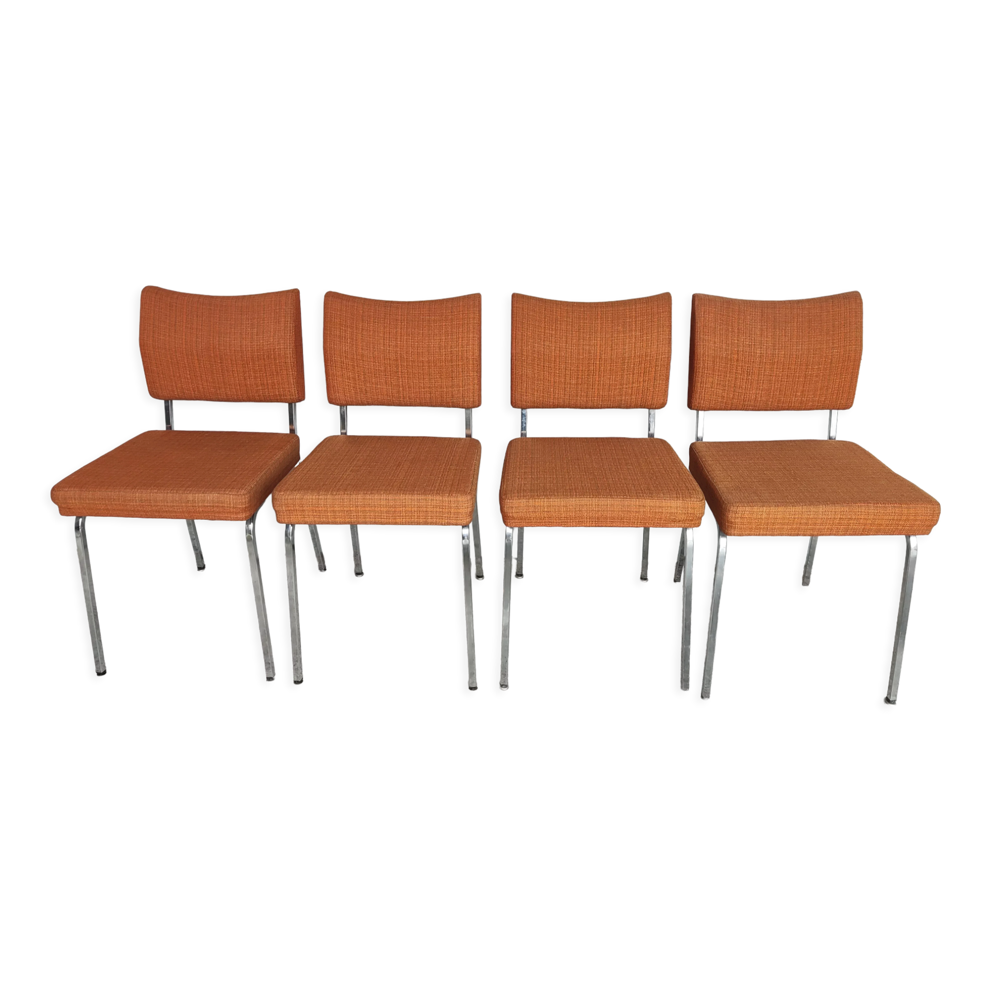 Vintage fabric chairs