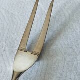 Silea 2-piece grape cutting service in silver-plated metal