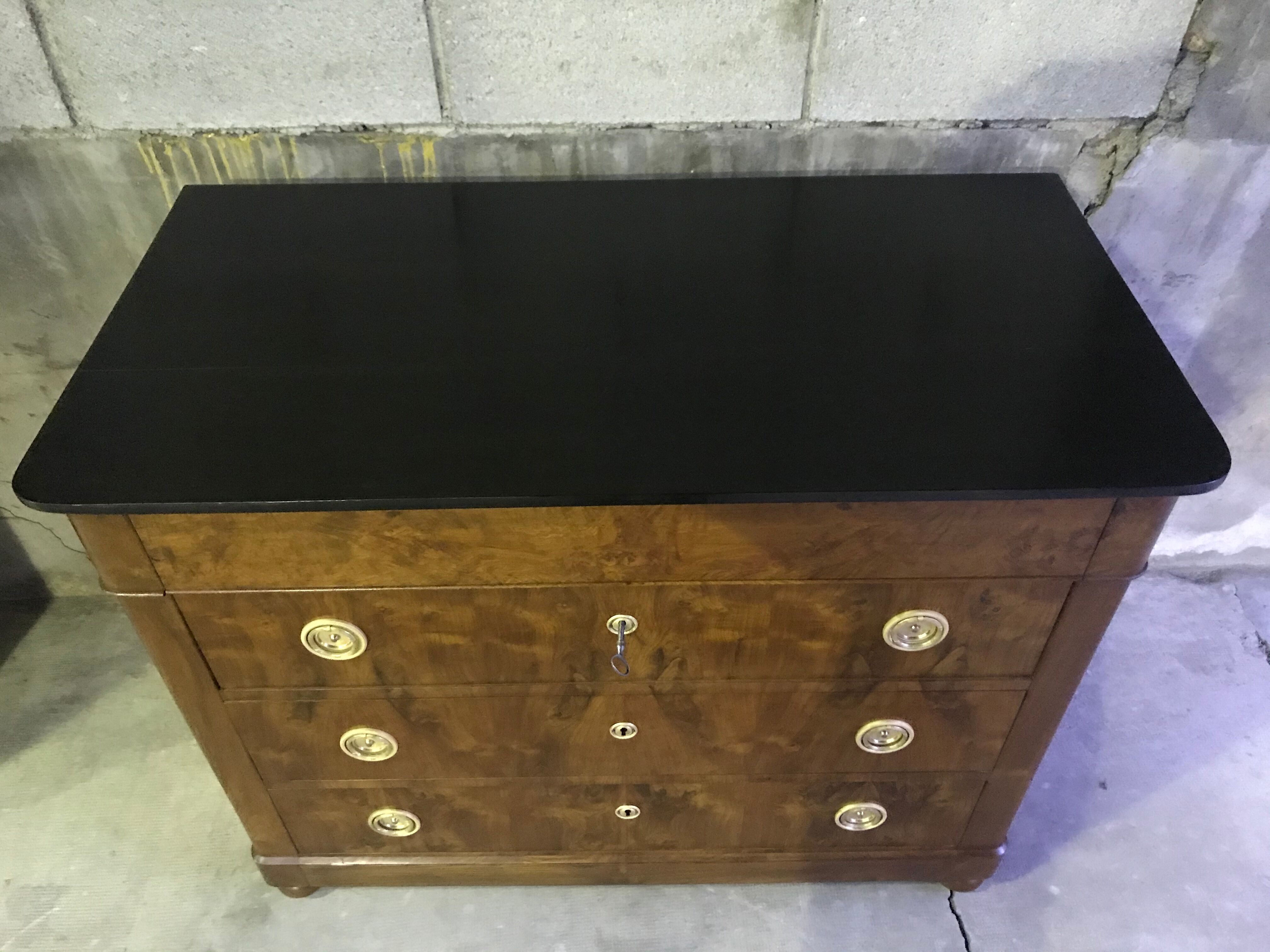 Empire period restored dresser