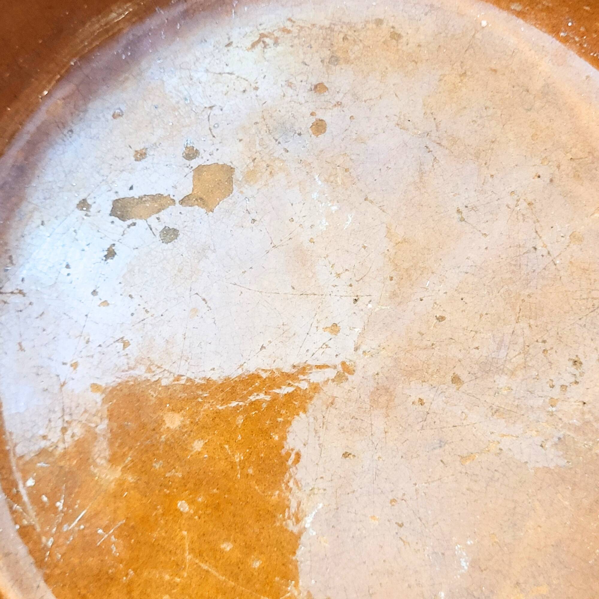 Antique terracotta casserole dish – Maison du Cassoulet Castelnaudary – 21 cm