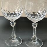 Lot 6. Boule glasses/Allegro model/Christinenhütte-Zwiesel. Tortoiseshell decoration