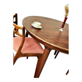 Table extensible en palissandre, conçue par J. Andersen, Danemark, années 1960