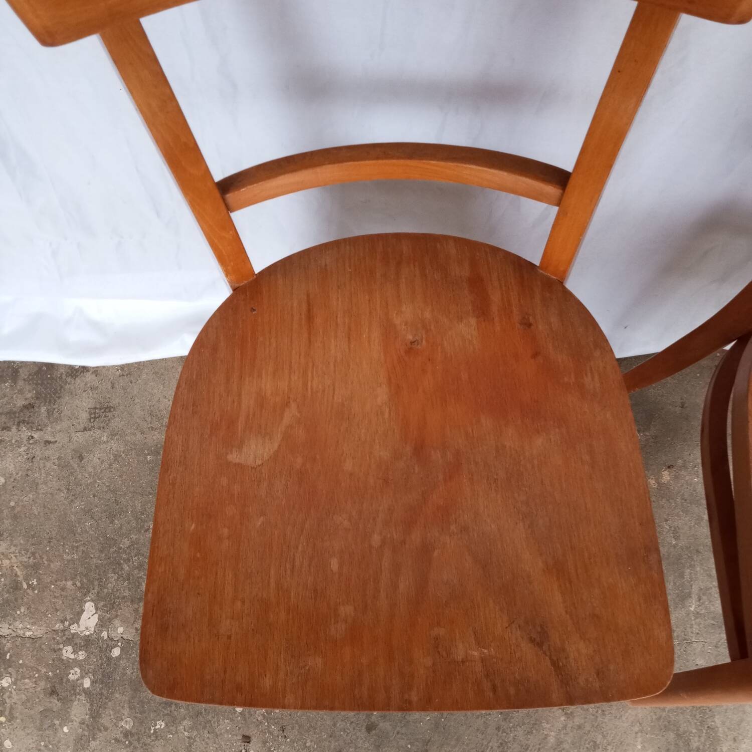 Antique bistro chairs