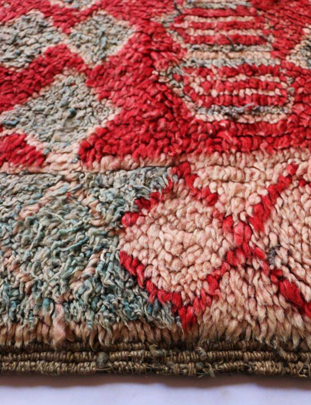 Vintage Moroccan Rug - 365 x 213 cm