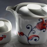 Swiss teapot and sugar bowl set Langenthal Transition