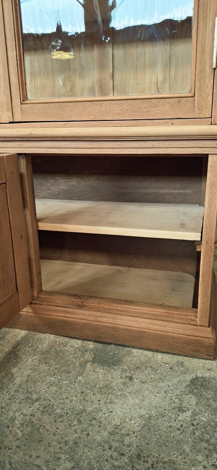 Grande vitrine ancienne de musée