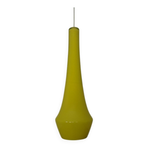 yellow Teardrop Glass