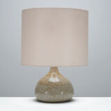 Sandstone lamp by Roland Zobel Atelier Les Cyclades Anduze
