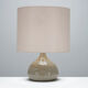 Sandstone lamp by Roland Zobel Atelier Les Cyclades Anduze