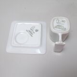 René Bertoux Virebent porcelain coffee service 1970