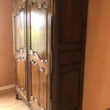 Armoire de mariage en chêne massif