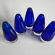 Murano glass vase Sommerso Mid Century Modern 1970s