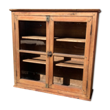 Natural wood window to be laid or hung