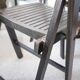 5 x chaises pliantes vintage